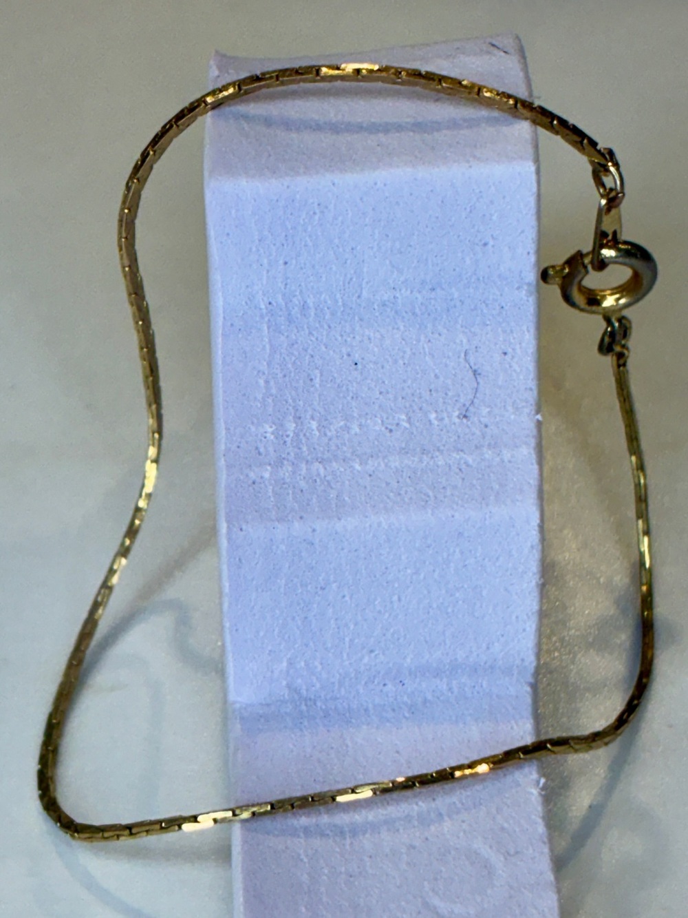 Vintage 10K ESEMCO Gold Chain Necklace Repair + Dainty Bracelet Bundle - Picture 7 of 15